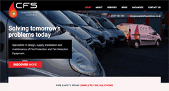 Desktop Screenshot of completefiresolutions.co.uk